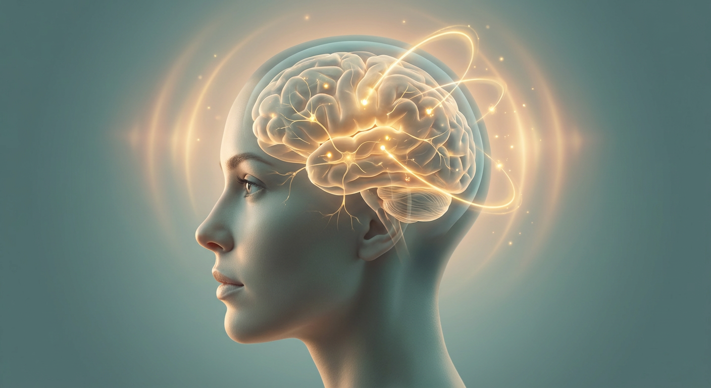 NeuroArt cognitive integration across brain and systems showing how pressure disrupts coherence and alignment