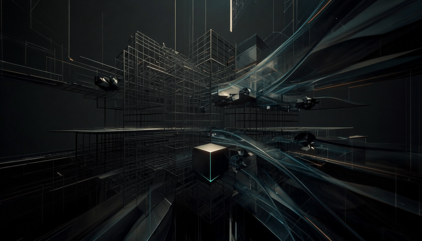 Abstract image illustrating the convergence of multiple elements into a unified decision framework.